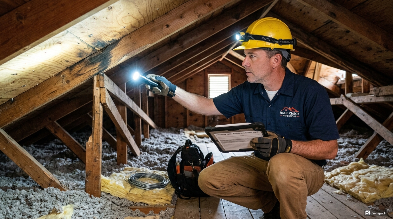 Roof inspection service to prevent damage